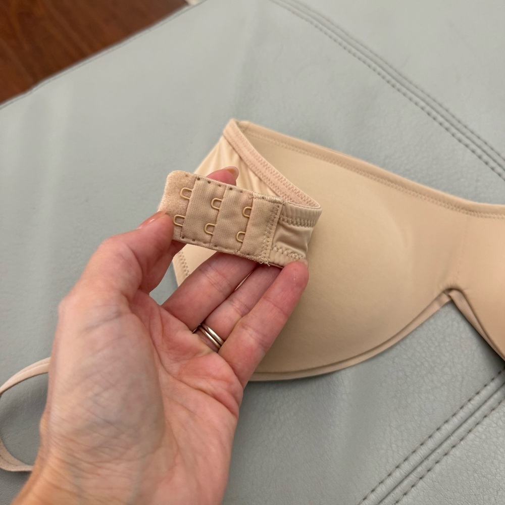 H7 Aerie Real Happy Wireless Plunge V-Neck Bra Lounge Comfort Pink - Picture 6 of 6